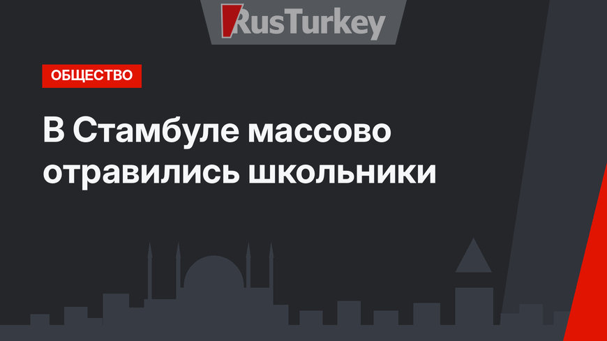 В Стамбуле массово отравились школьники
