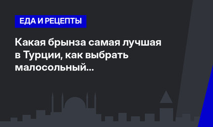    Какая брынза самая лучшая в Турции, как выбрать малосольный и обезжиренный сорт?  